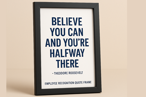 Motivational Quote Frame